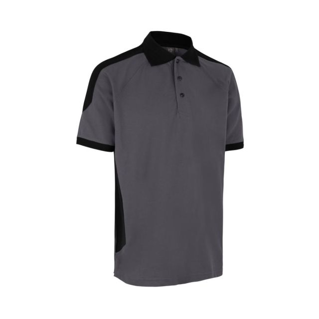 ID PRO Wear poloshirt | kontrast | Silver Grey