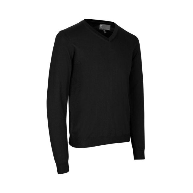 ID Pullover Herre | merino - sort